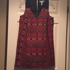 NWOT BCBGeneration Aztec Design Dress Size 8.